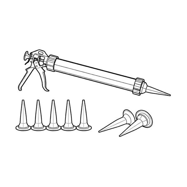 Bulk/Sausage Caulk Gun
