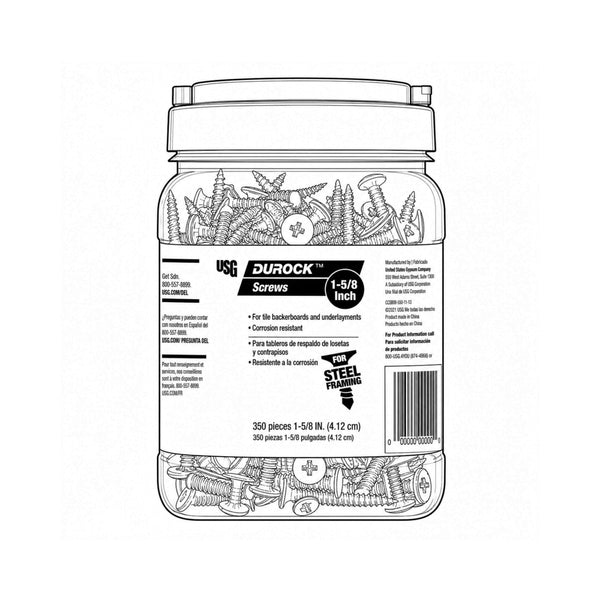 Subfloor Screws - 1-5/8" (350ct)