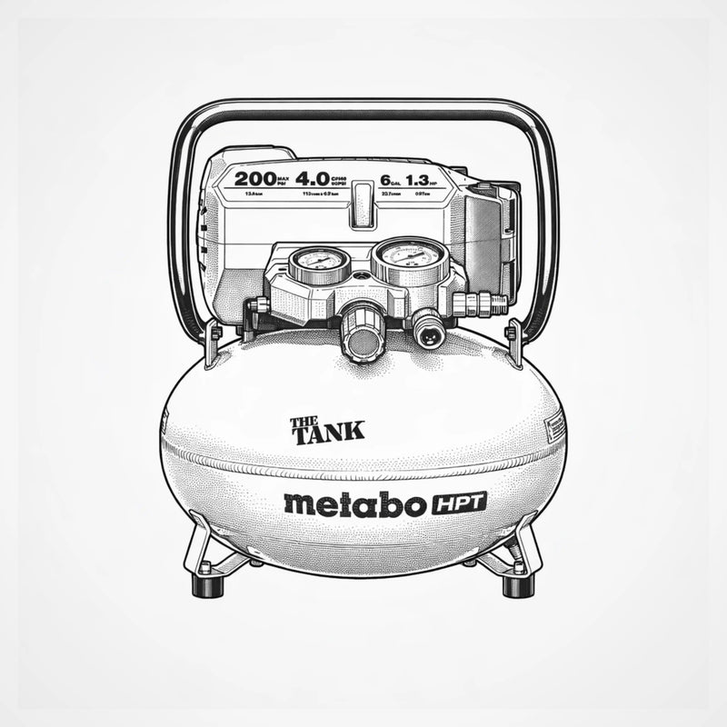 6GAL Air Compressor (200 PSI)